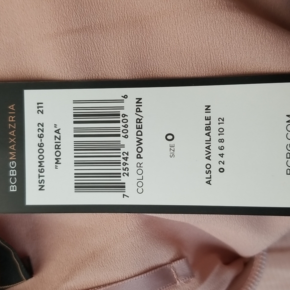 BCBGMaxAzria Strapless Convertible Lace Dress Evening Gown Size 0 NWT - Picture 10 of 10